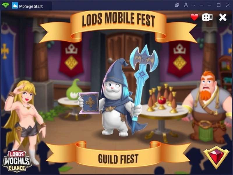 Guild coordination and communication during Lords Mobile Guild Fest