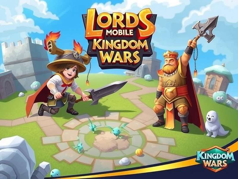 Lords Mobile Kingdom Wars gameplay on mobile device