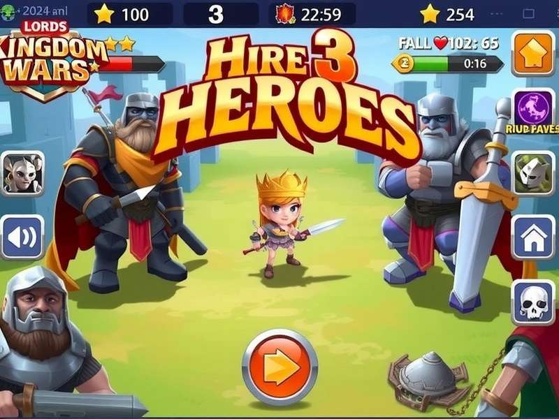Lords Mobile Kingdom Wars Hire 3 Heroes – Ultimate Strategy Guide for Indian Players