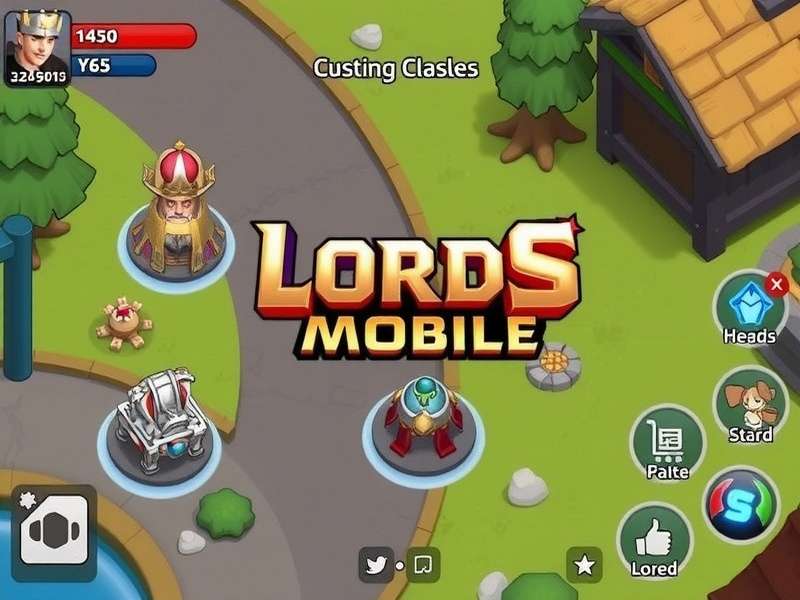 Lords Mobile kingdom building and battle scene for Indian players
