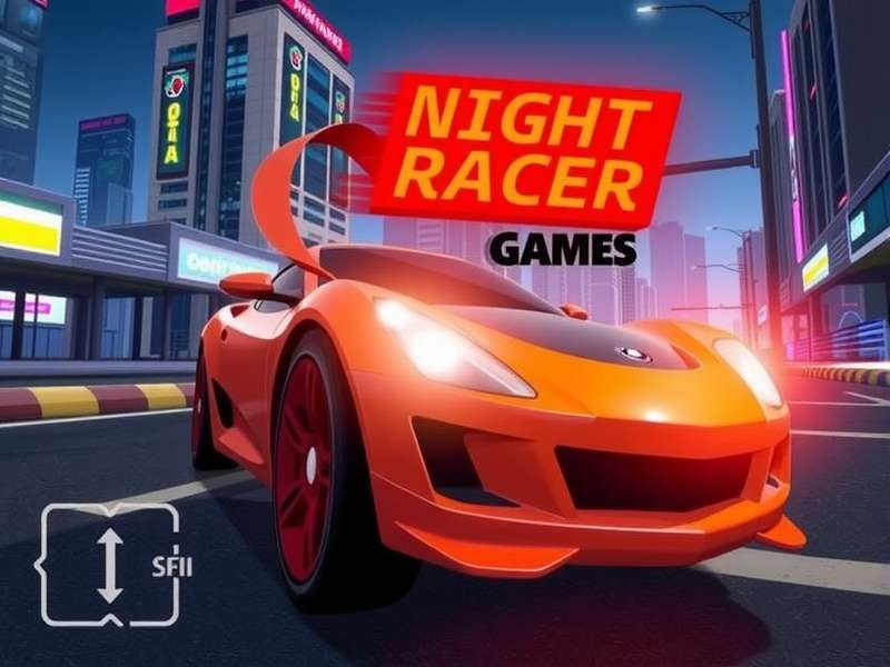 Ahmedabad Night Racer - Lords Mobile guild banner showing night racing theme with golden accents