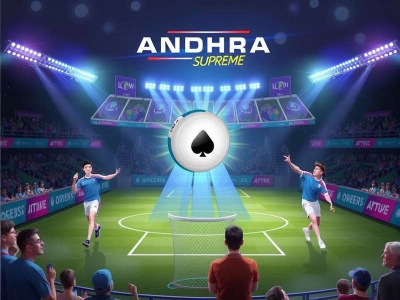 Andhra Aces Supreme guild lineup in Lords Mobile with trophies and banners