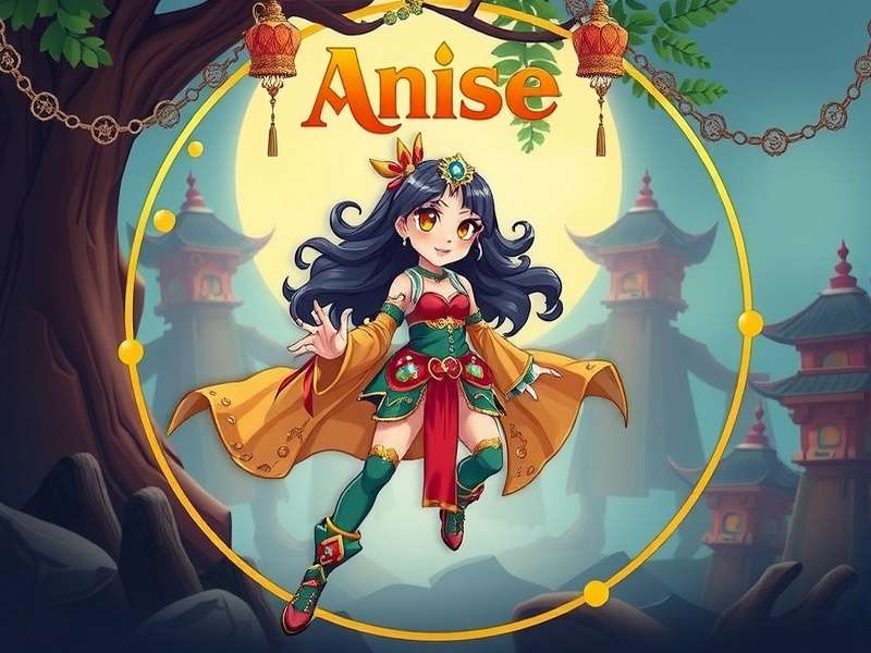Anise Majesty – Lords Mobile hero guide featuring crown and battle emblem