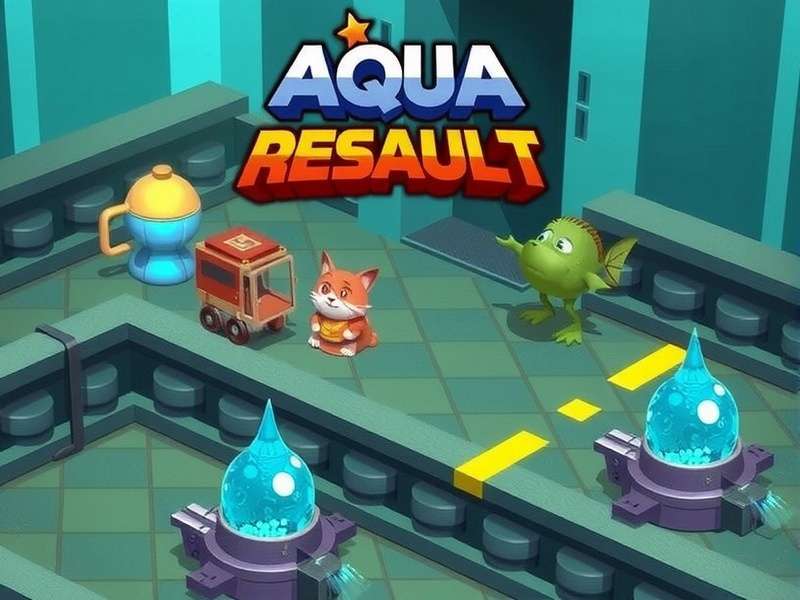 Aqua Assault General hero artwork from Lords Mobile with water element effects