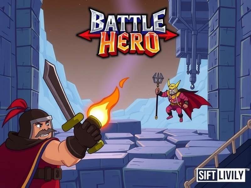 Battle Hero Lords Mobile gameplay scene showing hero combat in Indian arena