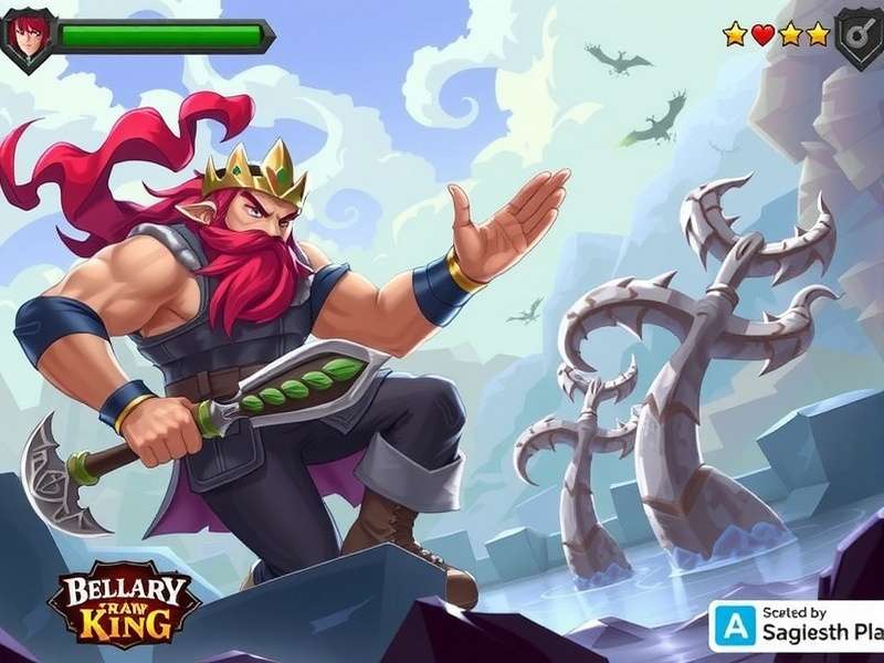 Bellary Brawl King – Lords Mobile battlefield overview with Indian flag colours